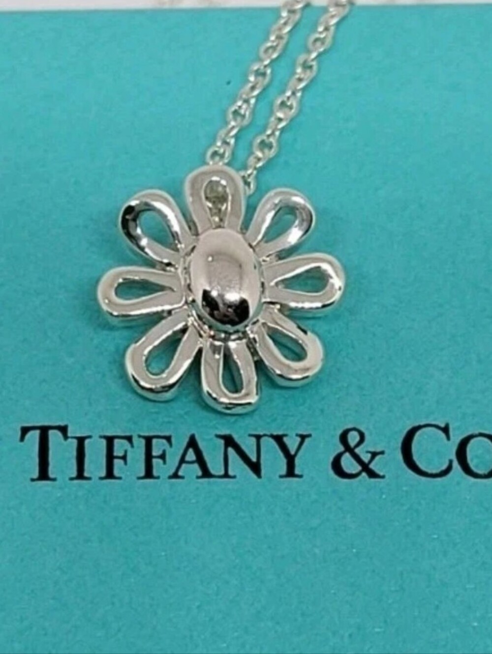 Tiffany & Co Paloma Picasso Daysi Flower Necklace - 925